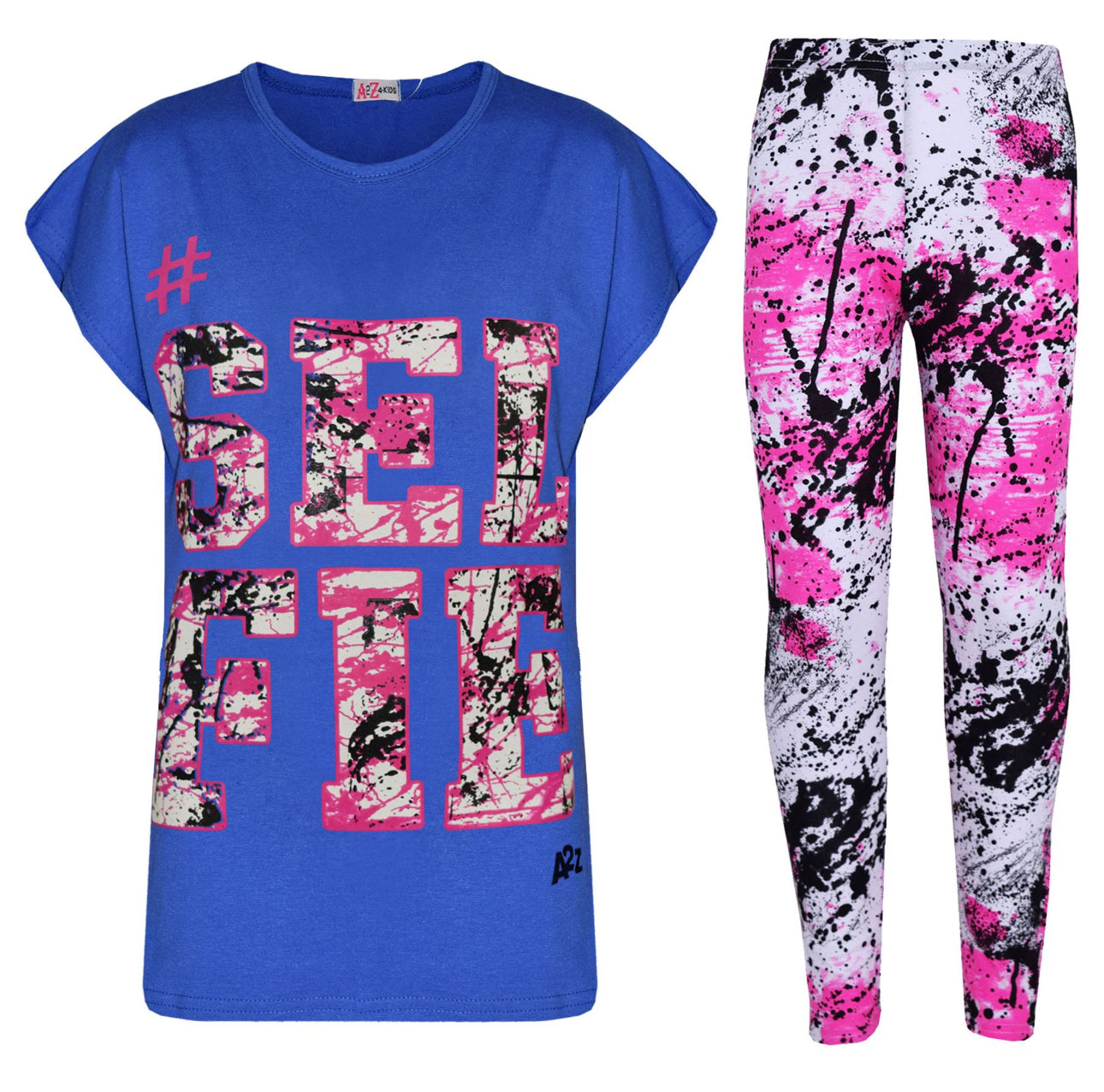 #Selfie T-Shirt & Leggings Set