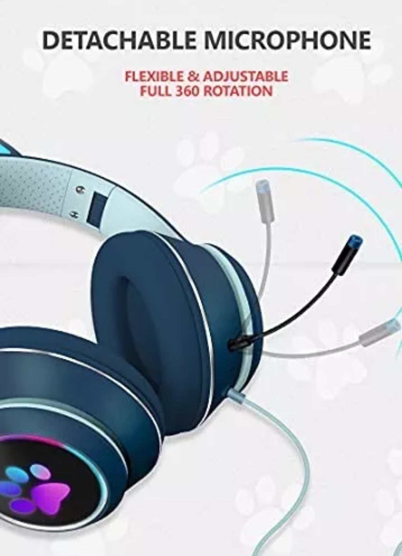 Cat Eared Gaming Headset