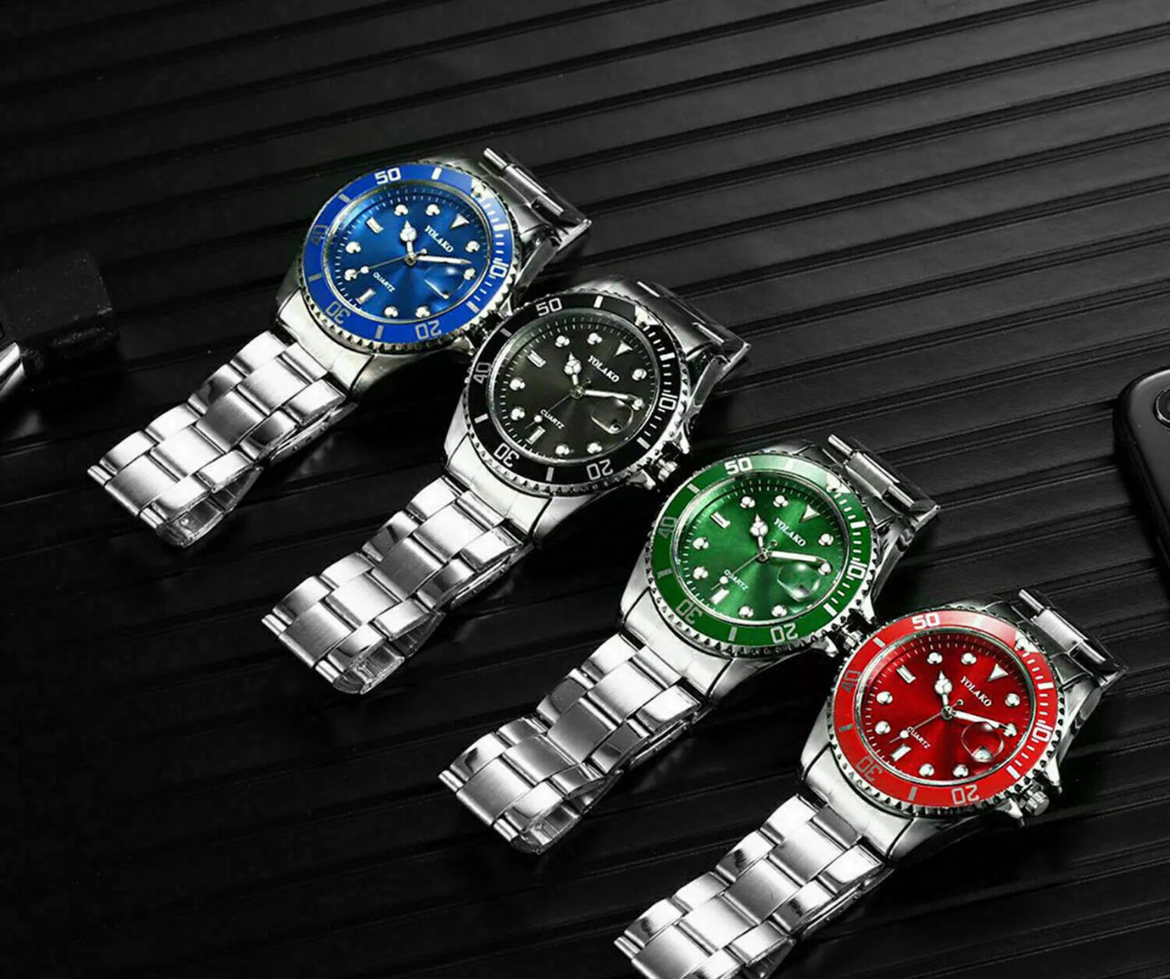 Men’s Classic Stainless Steel Wrist Watch