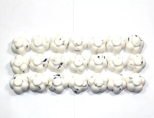 21pc Mini Flower Bath Bombs Wild Berry Scented