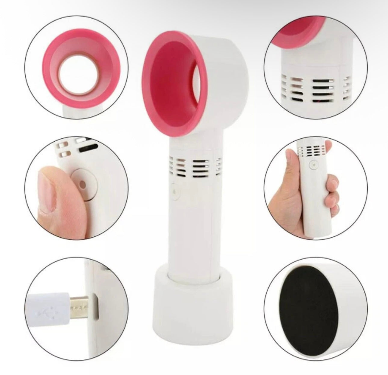 Mini Bladeless Hand Fan