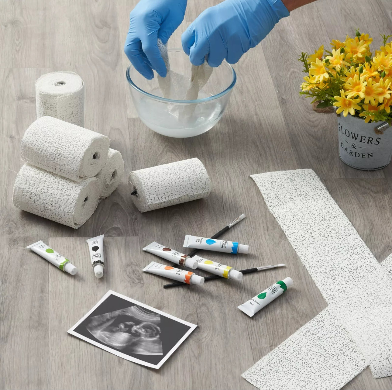 Pregnancy Tummy Cast Making Kit