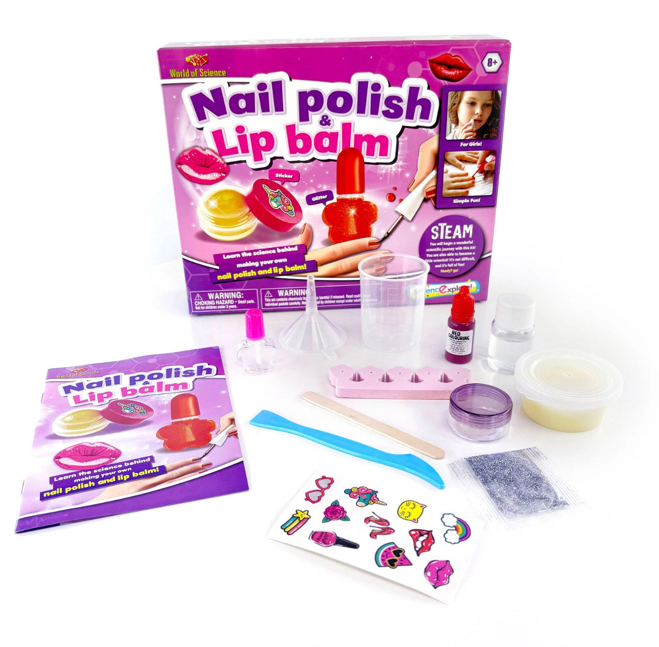 Children’s Nail Polish & Lip Balm Making Kit