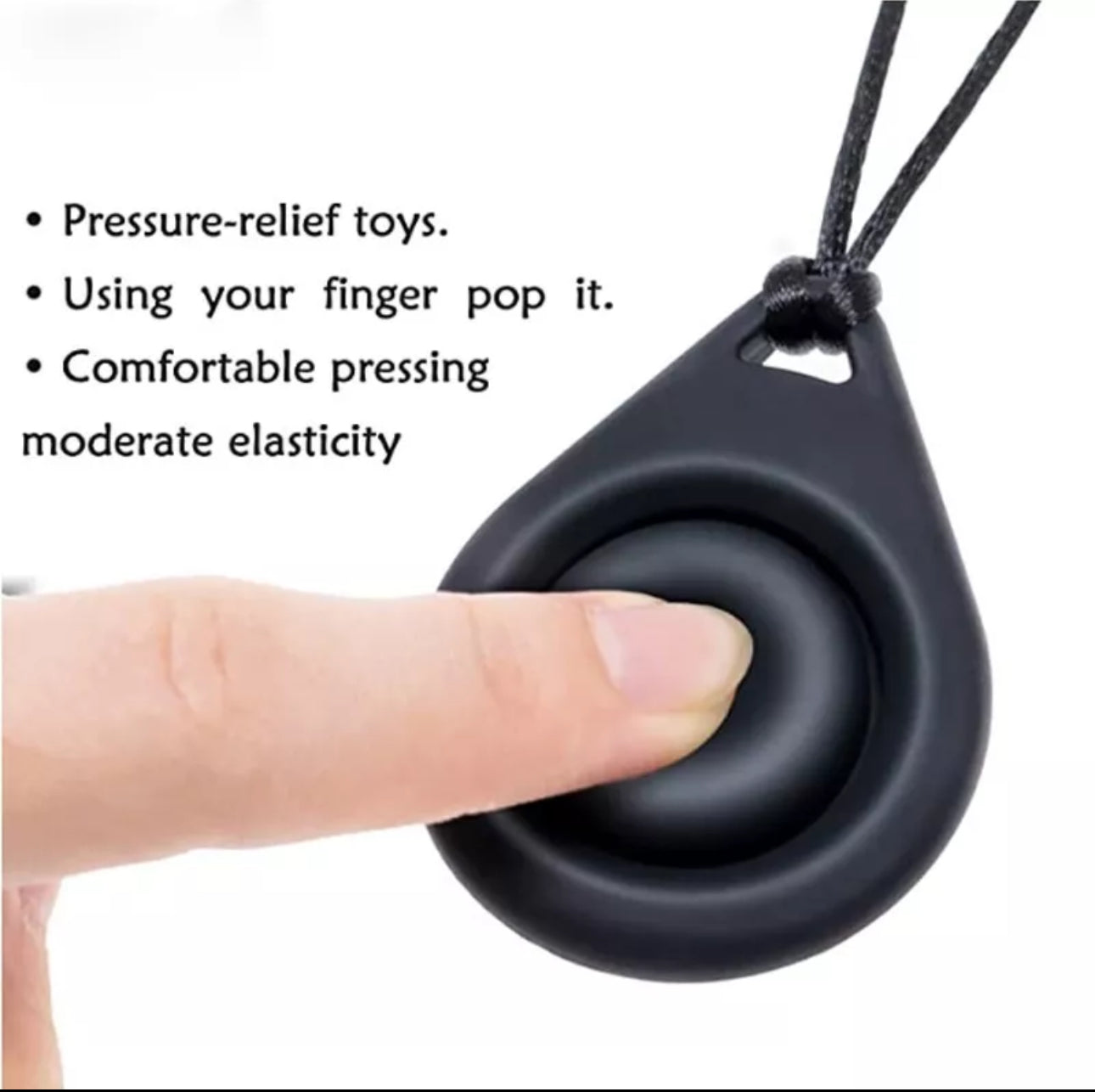 Push Button Sensory Chew Necklace