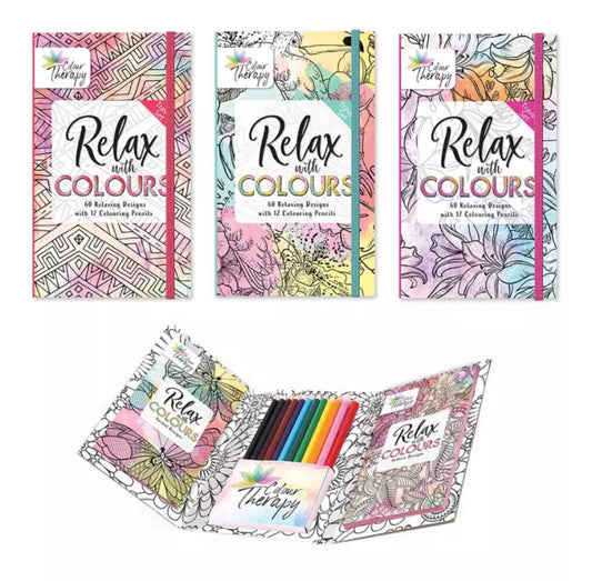 Travel Mindful Colouring Set