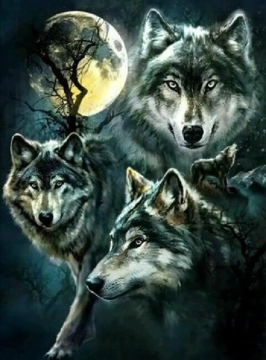 Wolves Diamond Painting