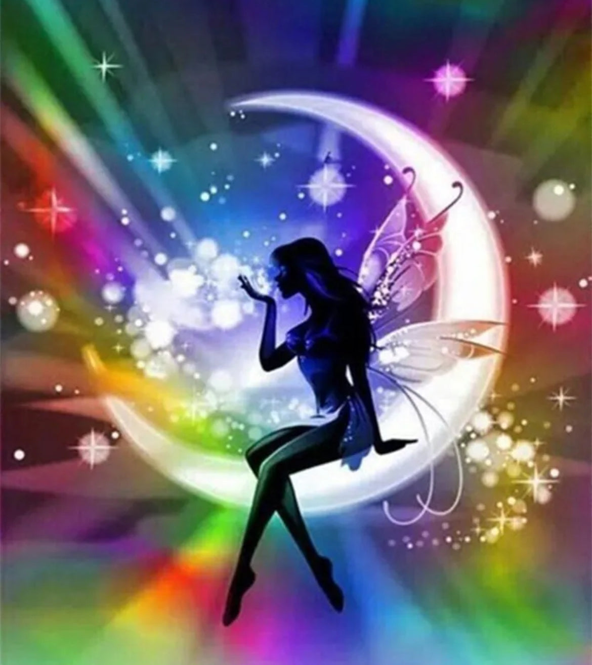 Moon Fairy Diamond Painting