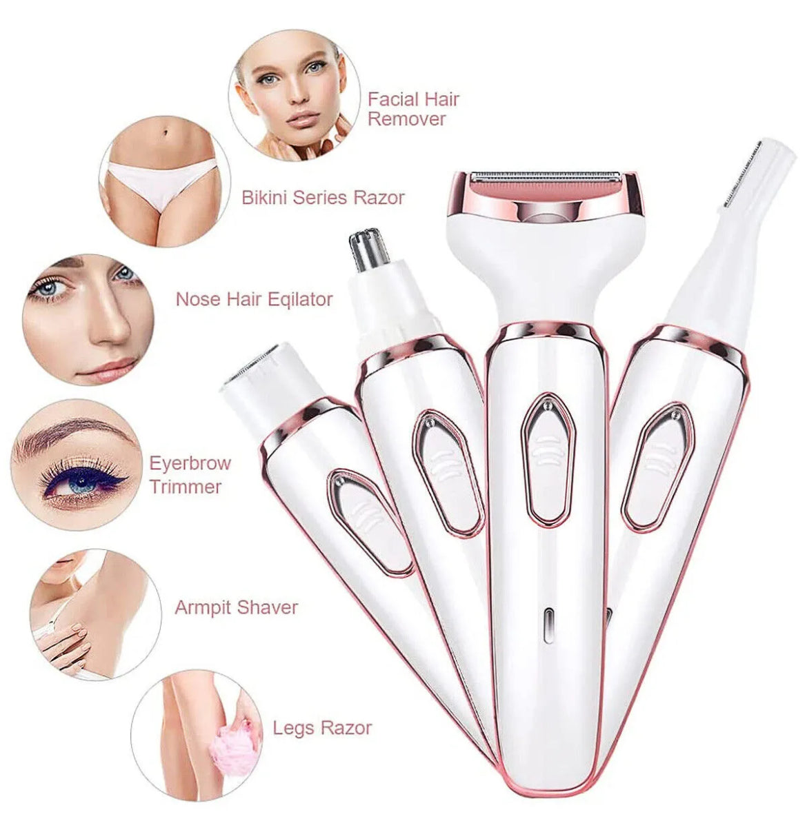4 in 1 Electric Shaver