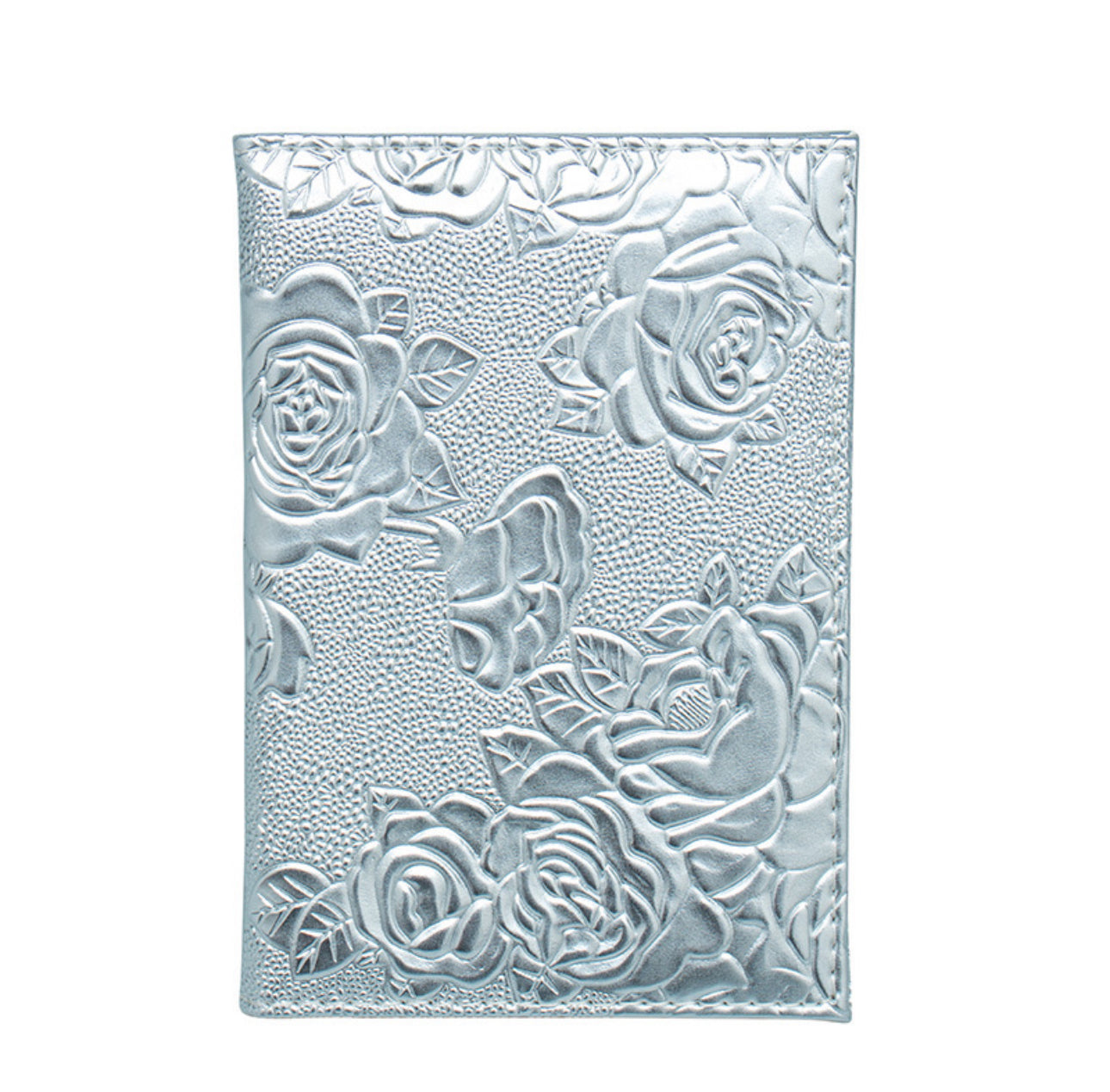 Embossed Rose Passport Cover