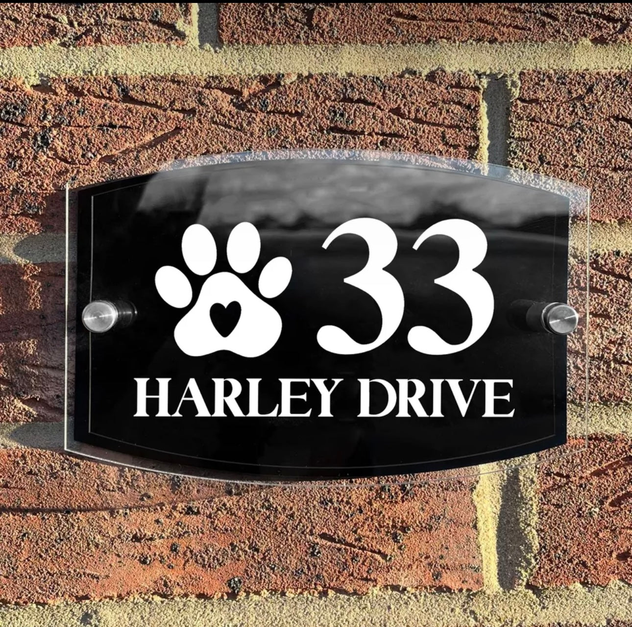 Personalised House Sign