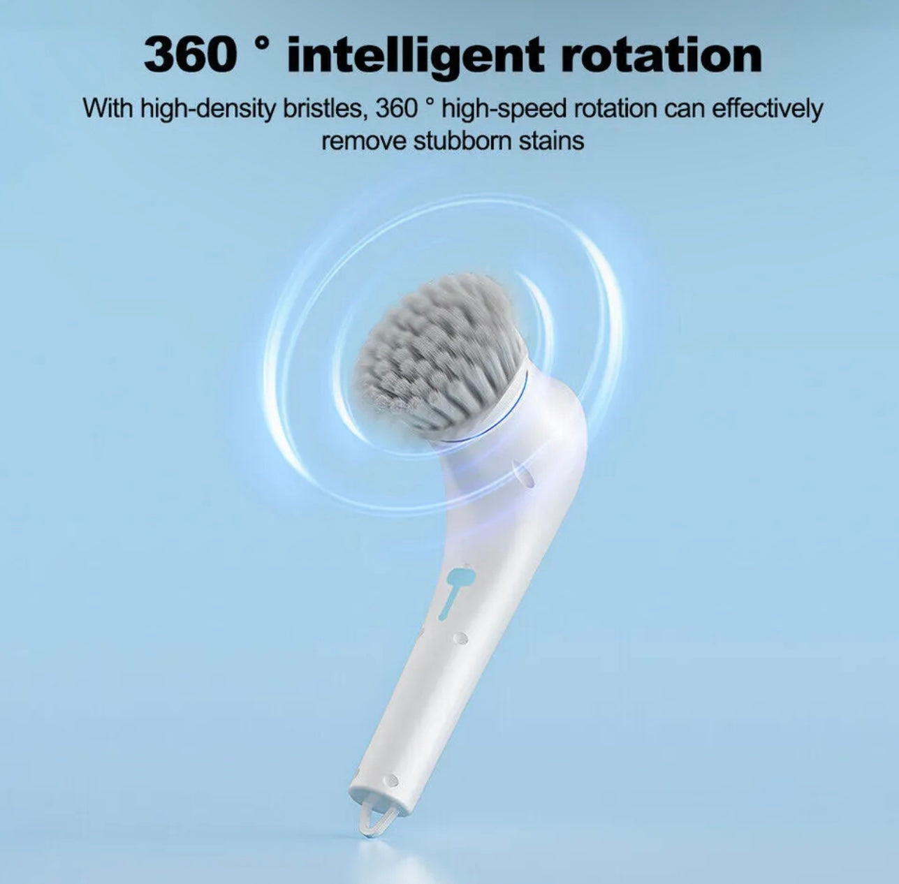 5-in-1 Rechargeable Scrubbing Brush