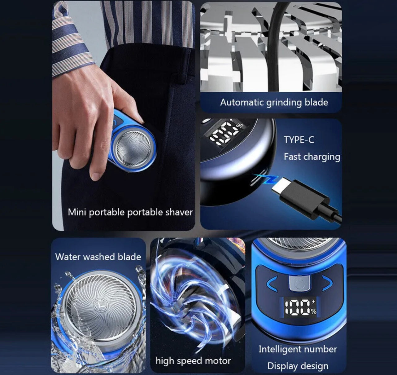 Mini Rechargeable Razor