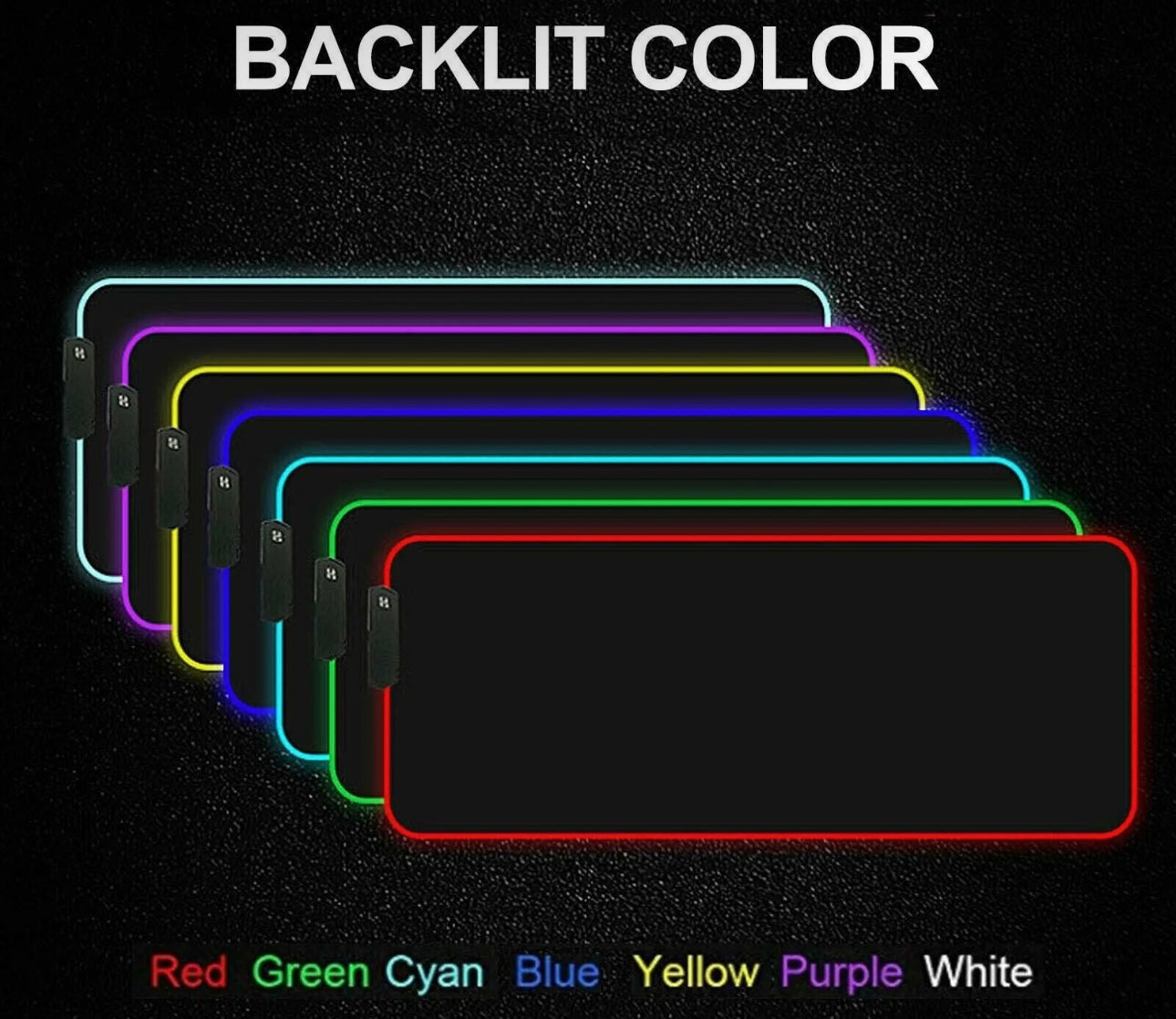 LED Mouse Mat 90 x 40cm