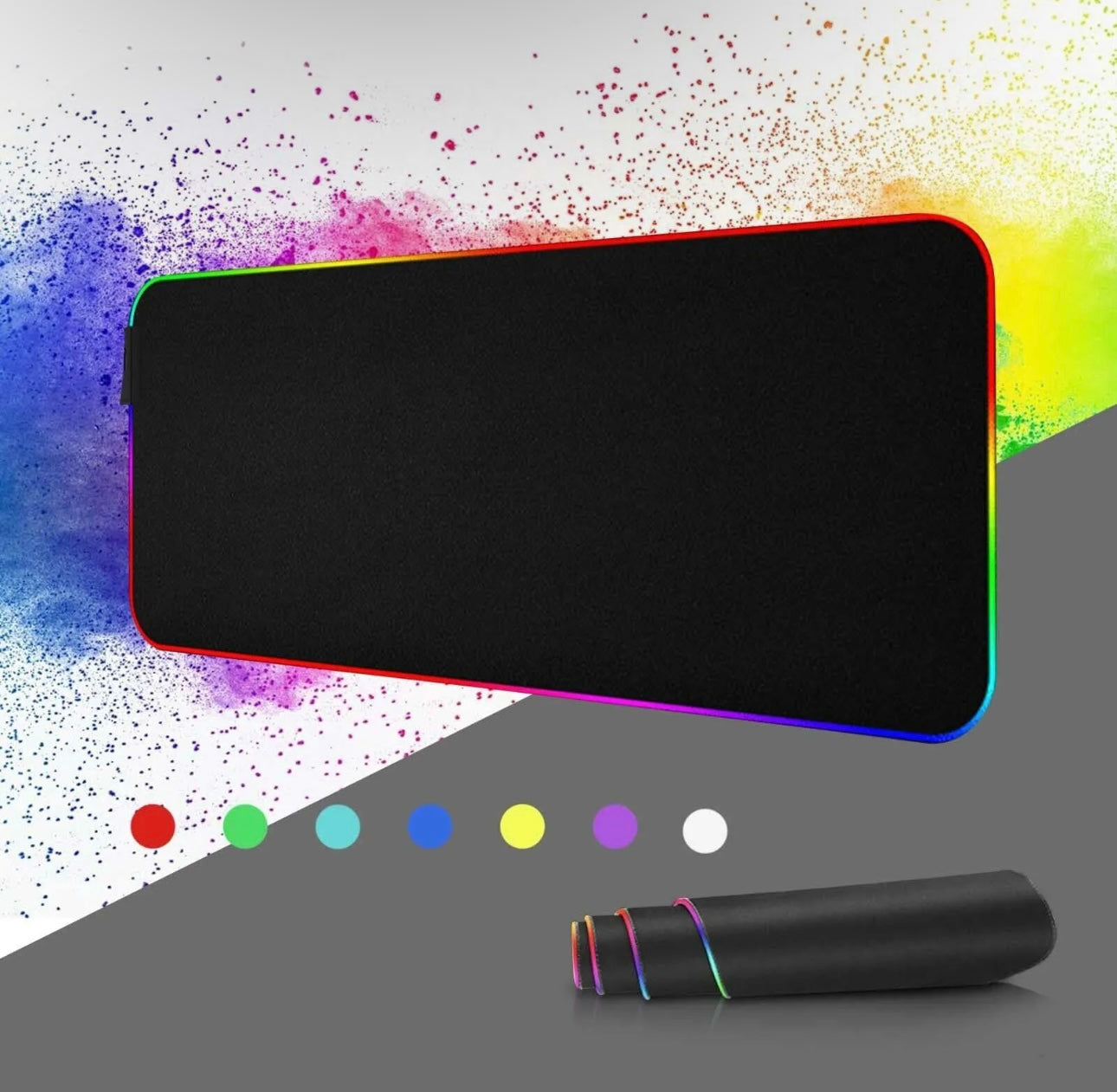 LED Mouse Mat 90 x 40cm
