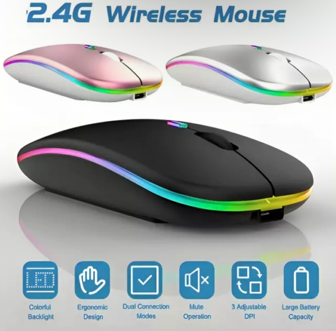 Slim Rechargeable Mouse