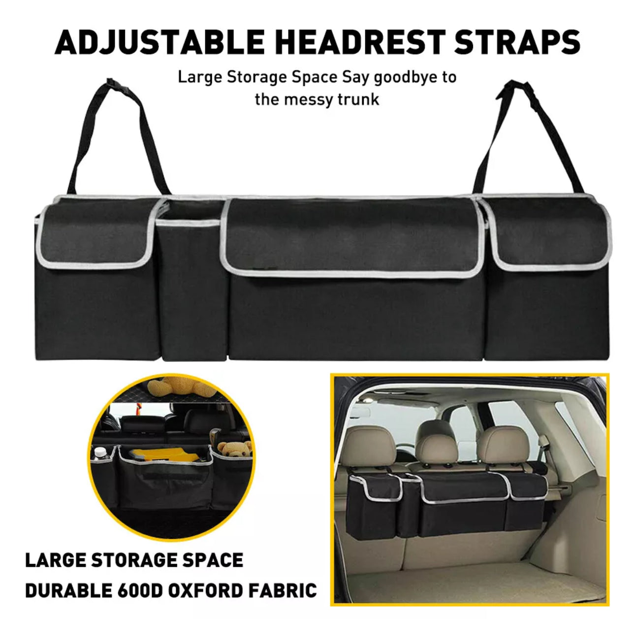 Car Boot Tidy Storage