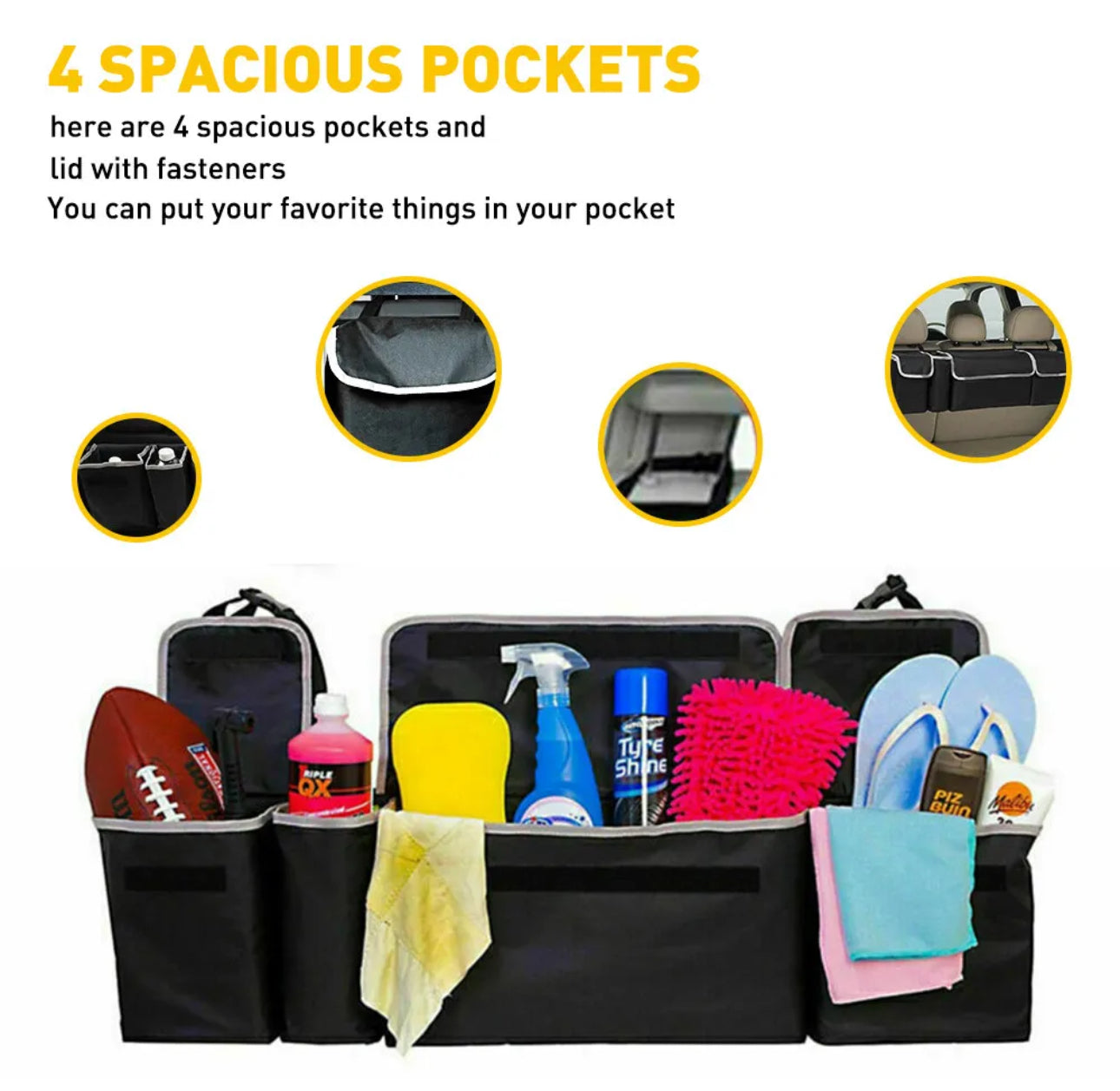 Car Boot Tidy Storage