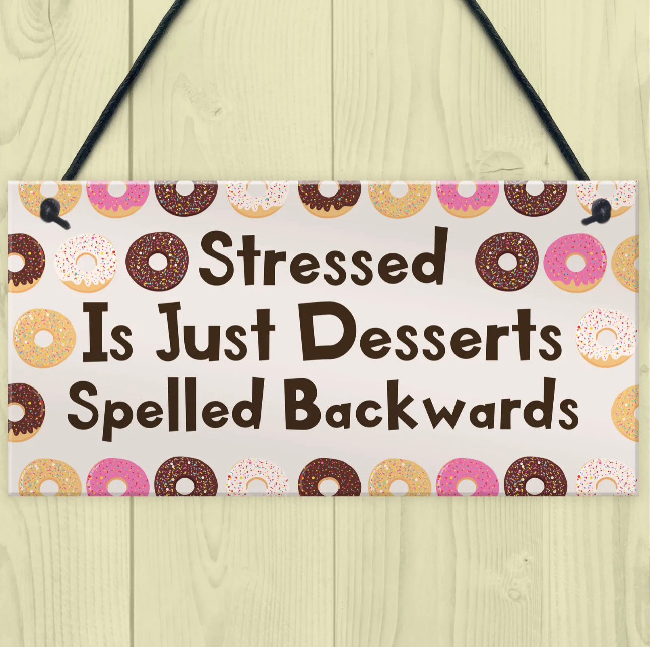 Funny wooden plaque