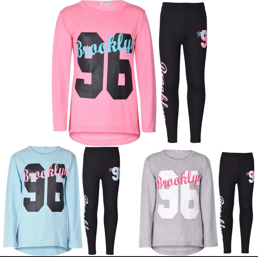 Long Sleeve Top & Leggings Set