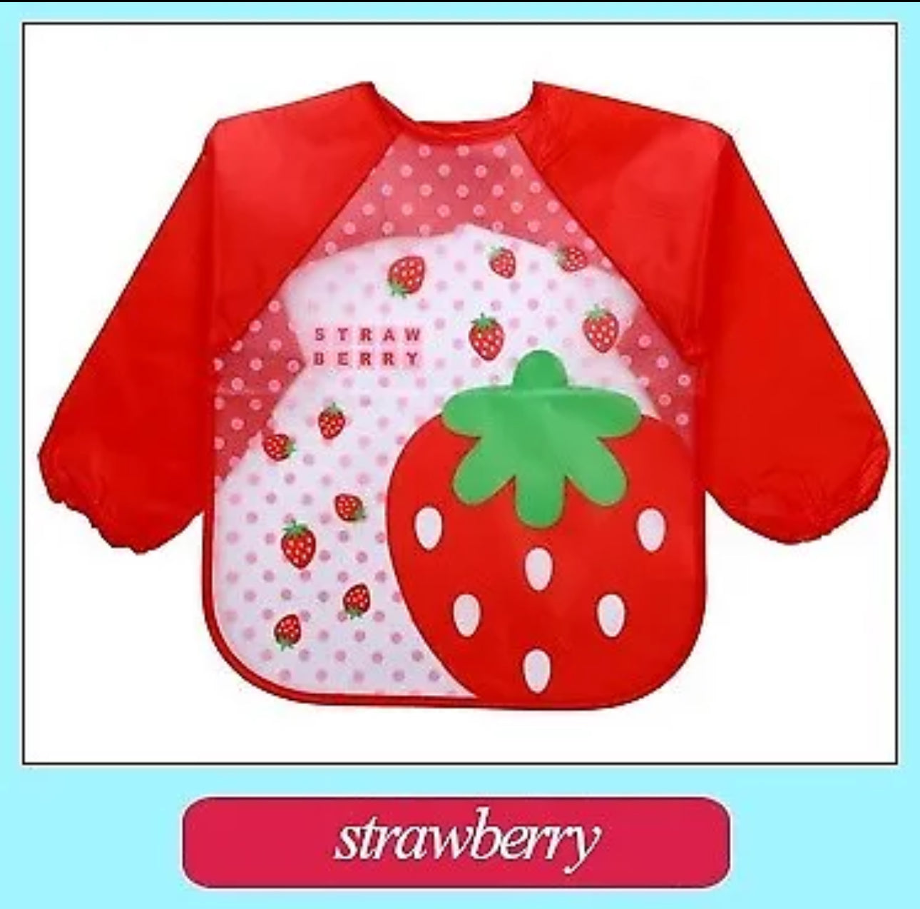 Children’s Waterproof Long Sleeve Bib/Apron