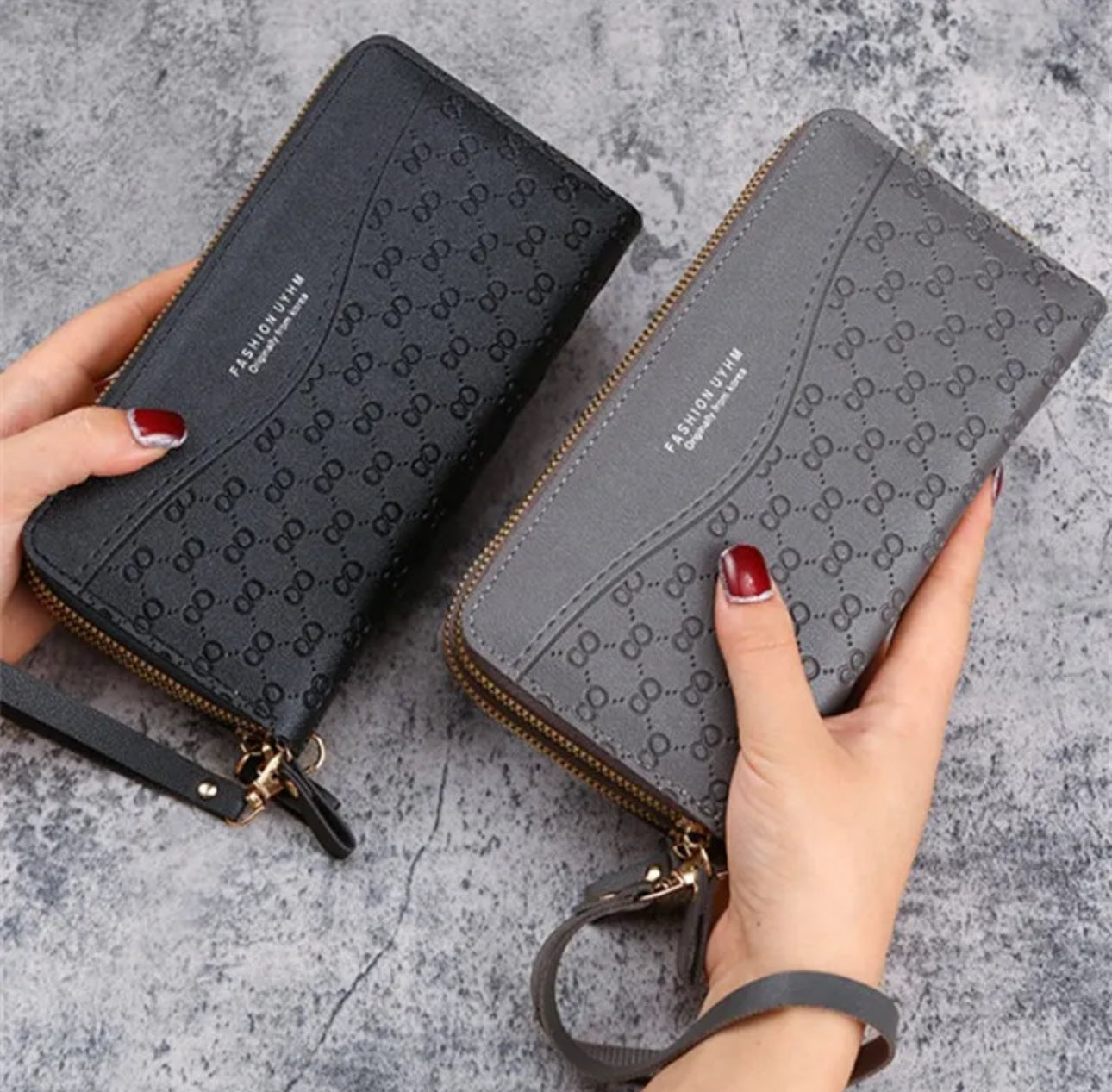 Long PU Leather Purse