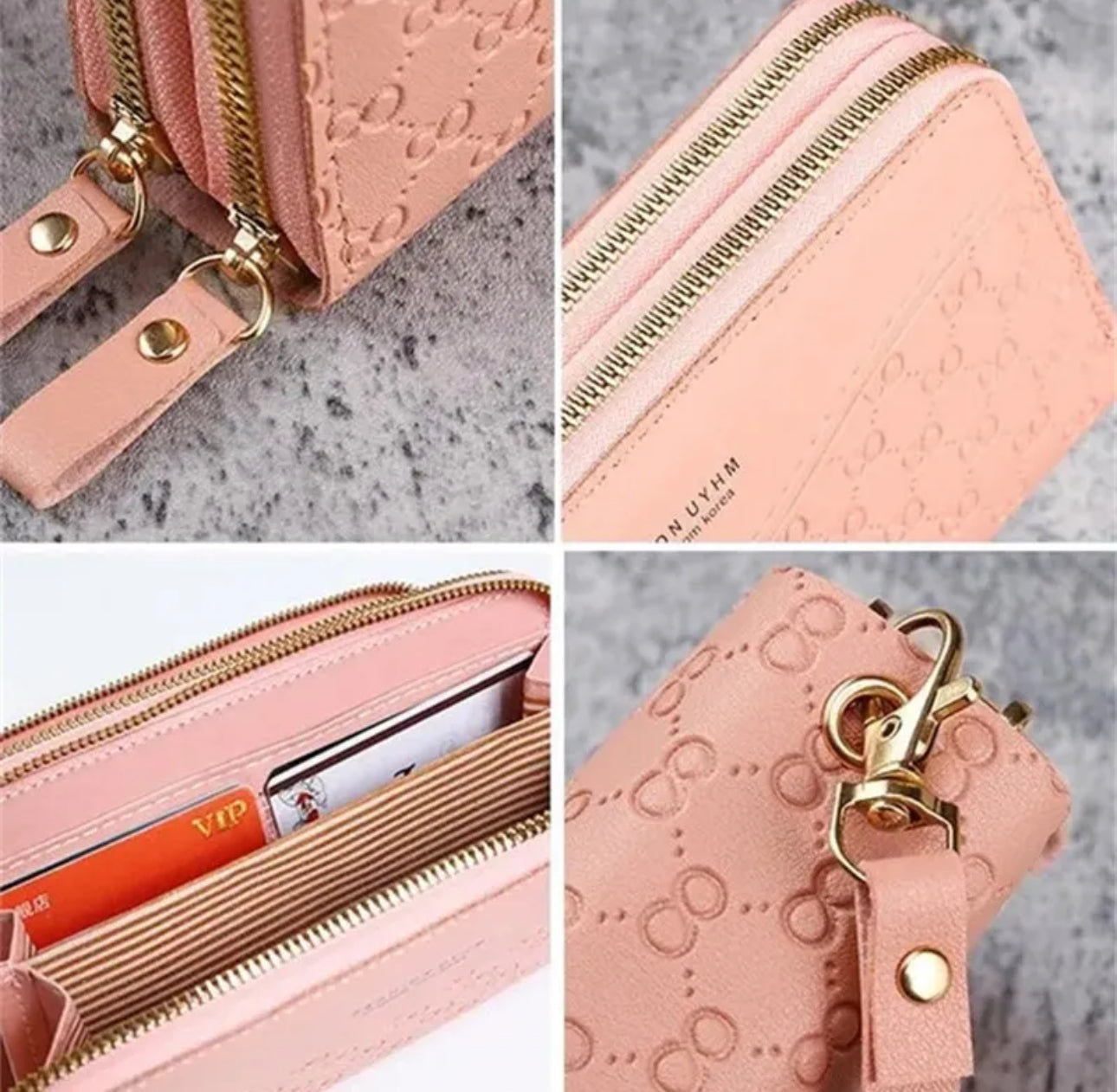 Long PU Leather Purse