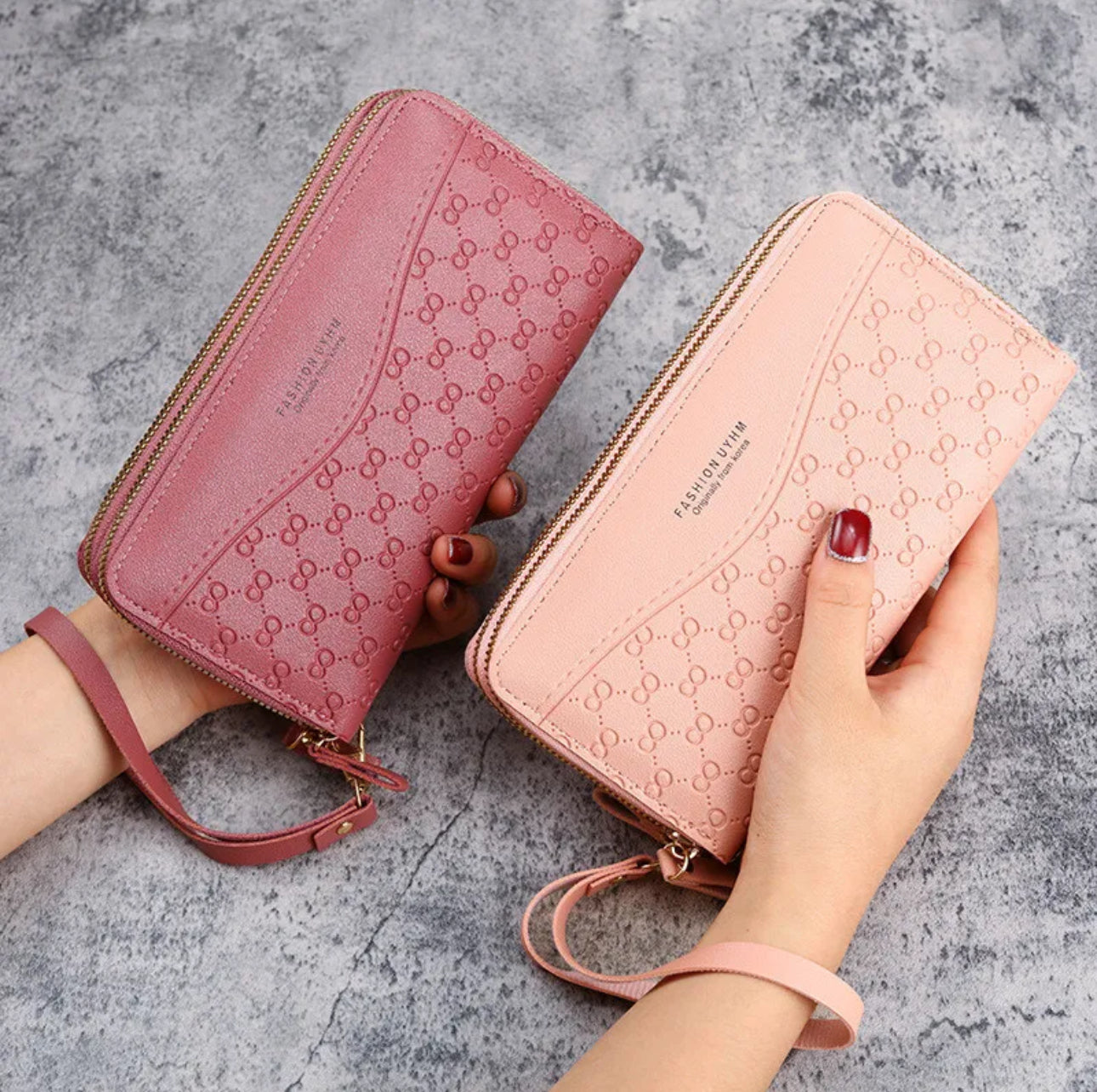 Long PU Leather Purse