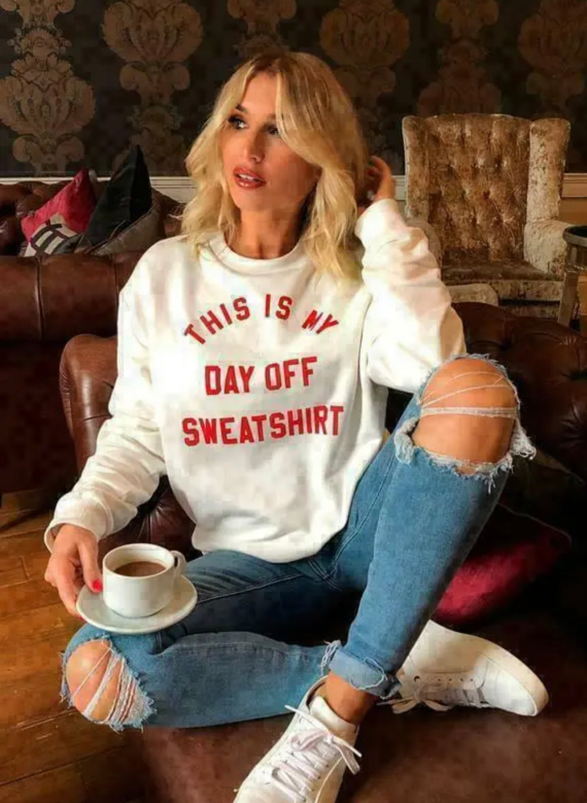 This Is My Day Off Jumper