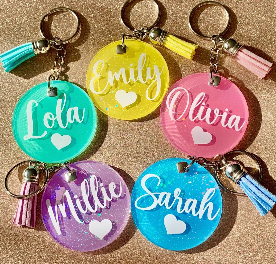 Personalised Keyrings