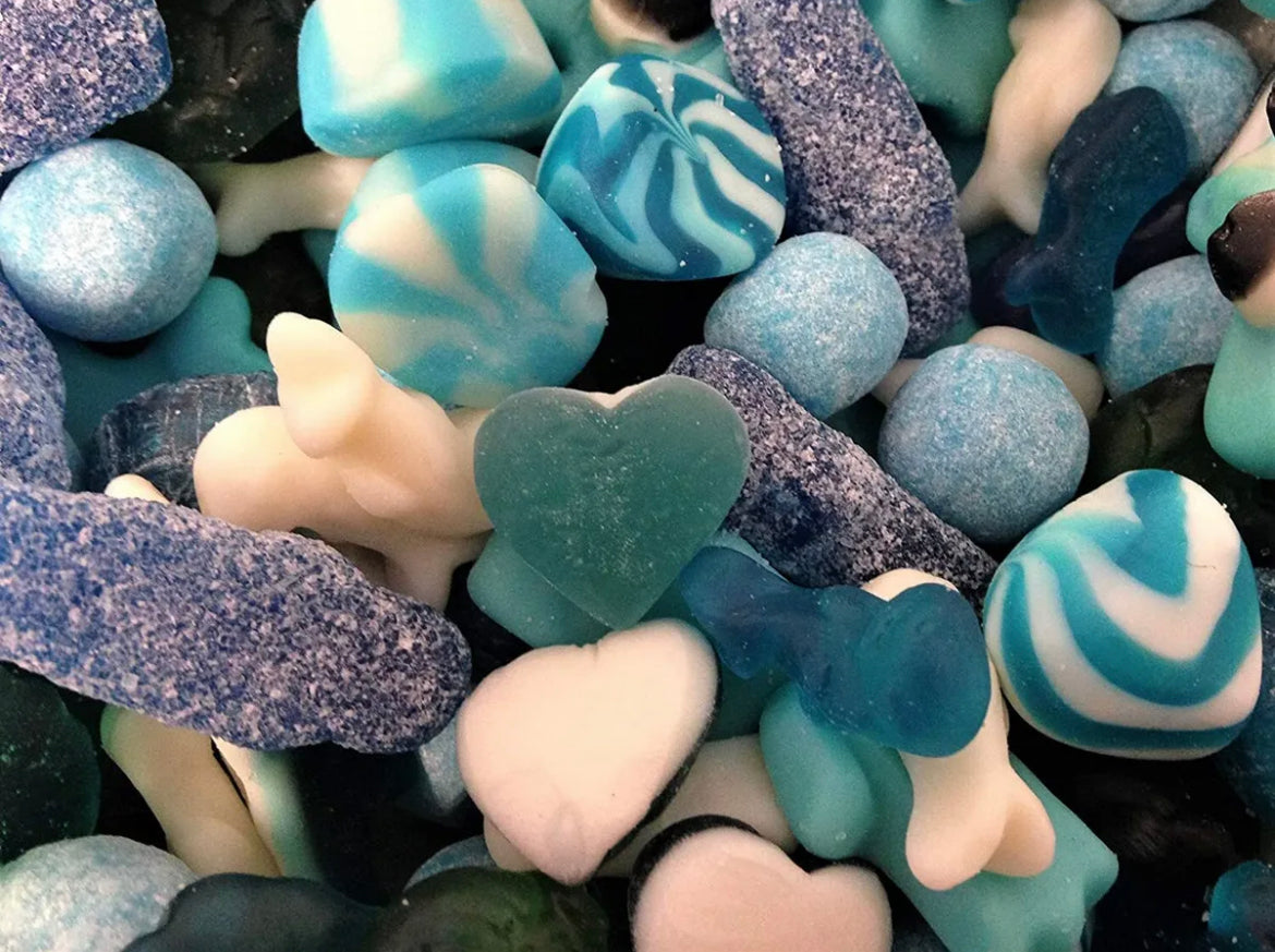 1kg Blue Sweets