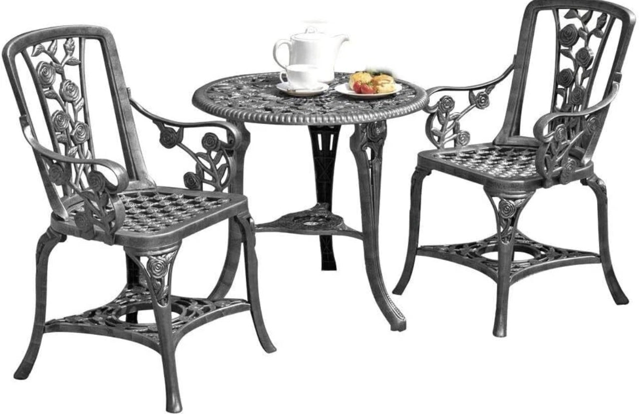 3pc Rose Bistro Patio Set