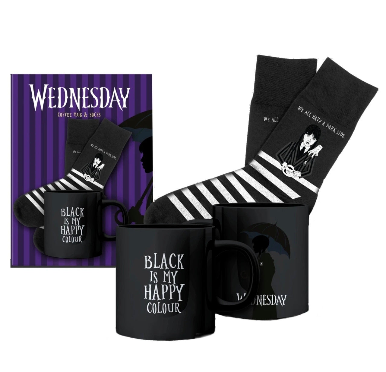 Black Is My Happy Colour Gift Set