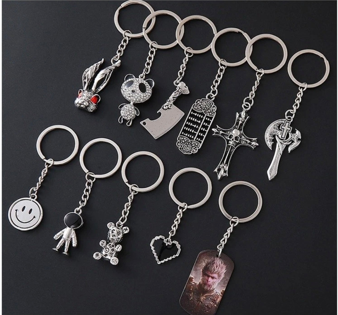 Assorted Novelty Keychains
