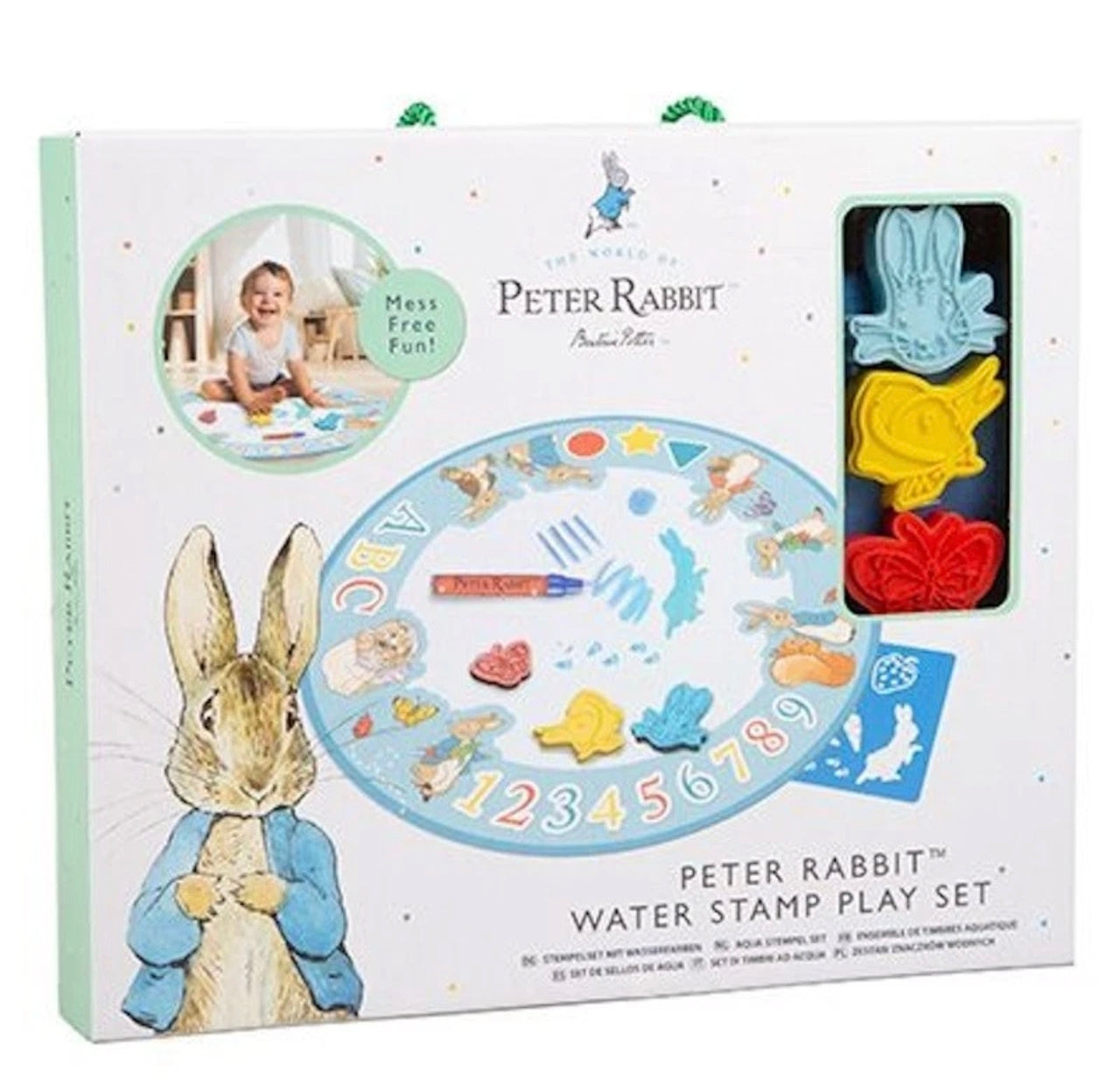 Rabbit Water Stamp Play Mat