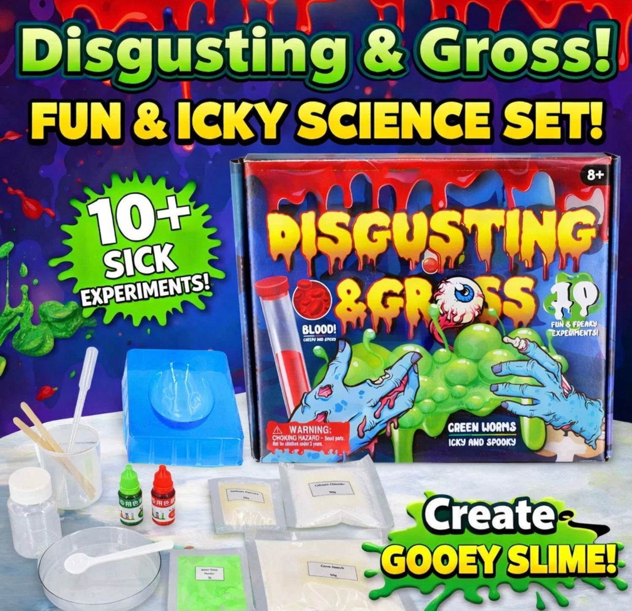 Disgusting & Gross Children's Science Kit