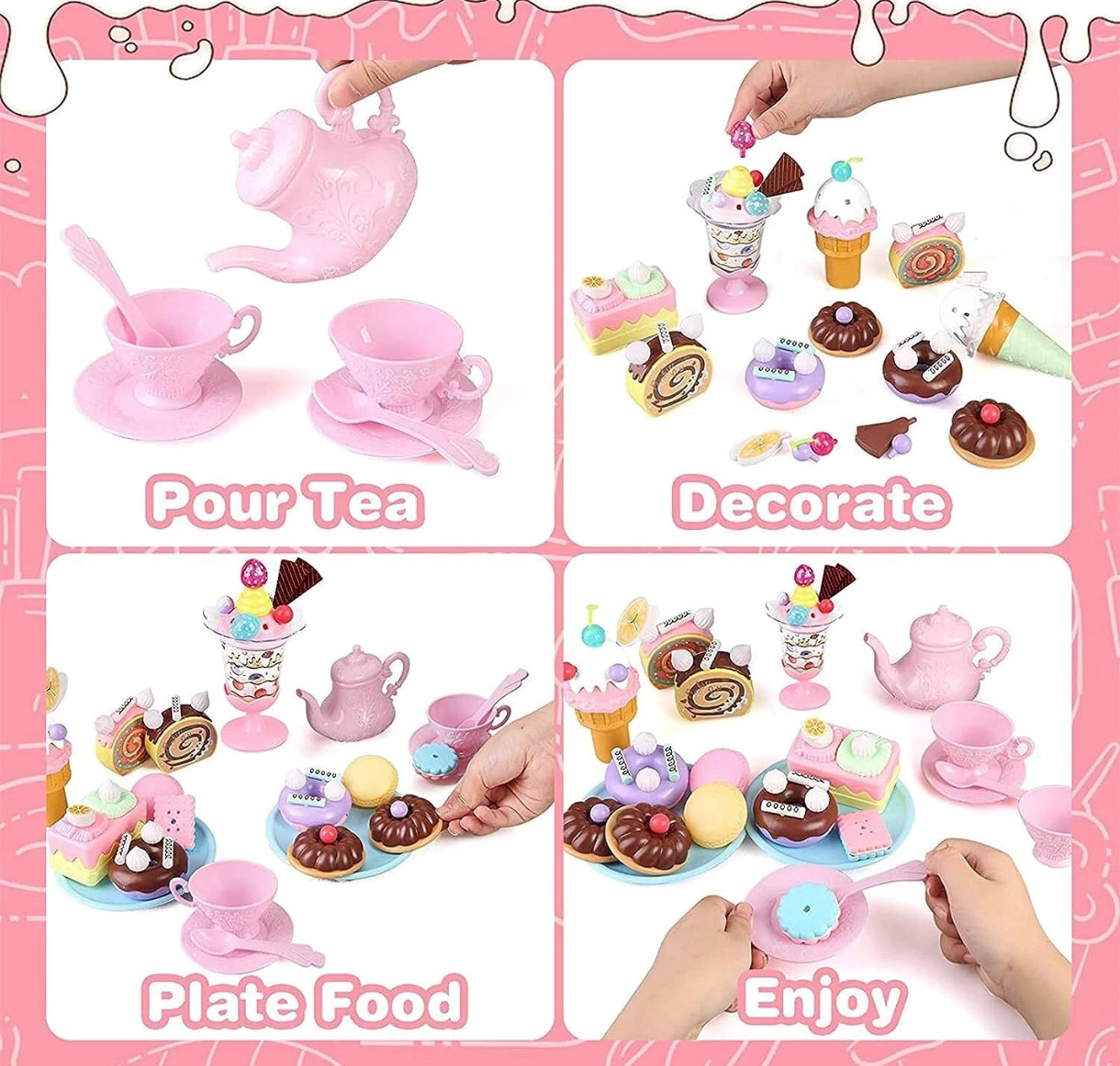 Children’s Desserts Tea Party Set