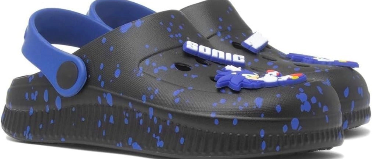 Boys Blue Hedgehog Sandals