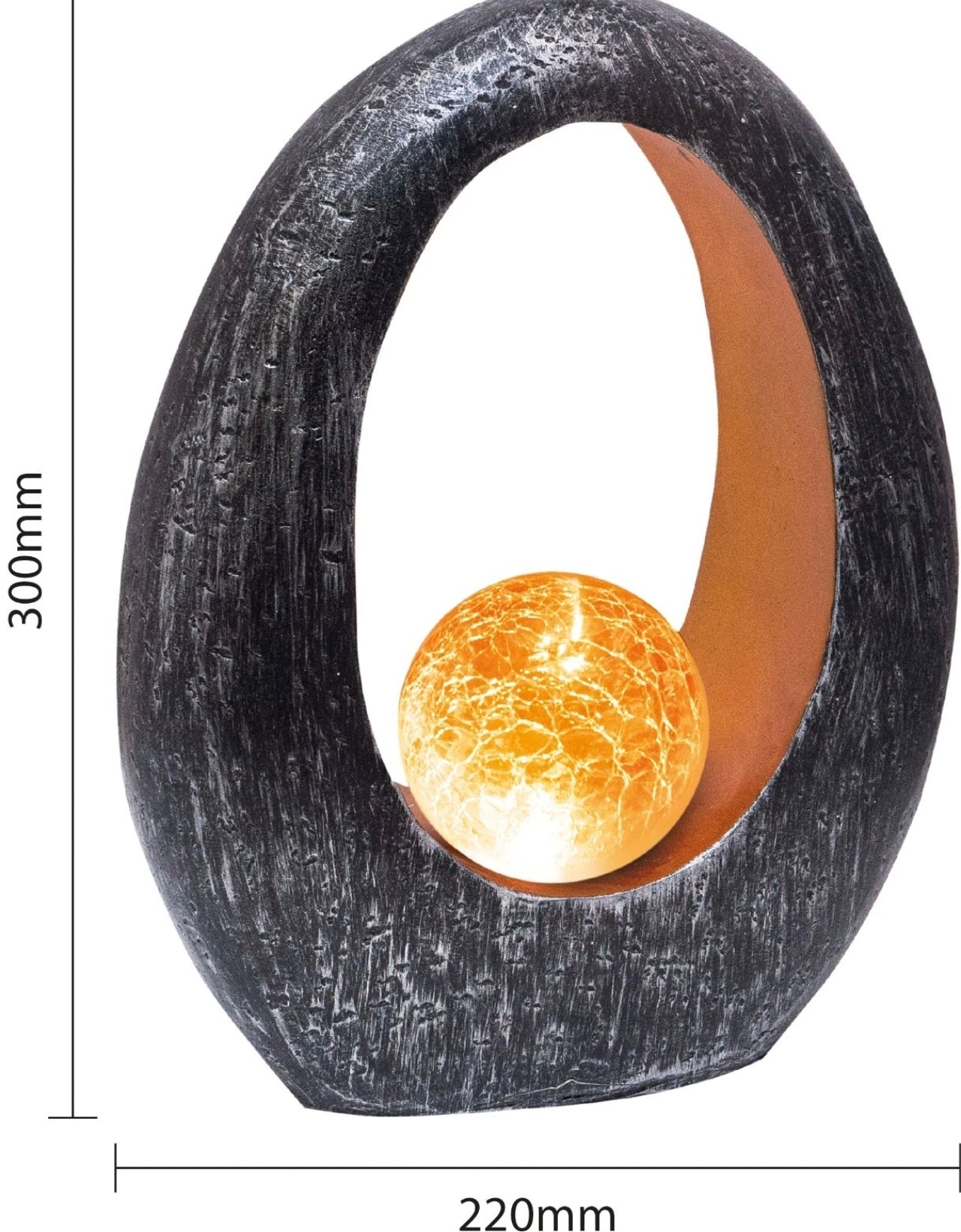 Decorative Resin Solar Powered Garden Lights