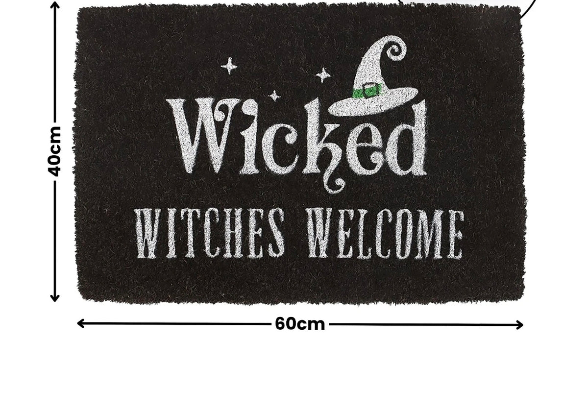 Wicked Witches Welcome Doormat