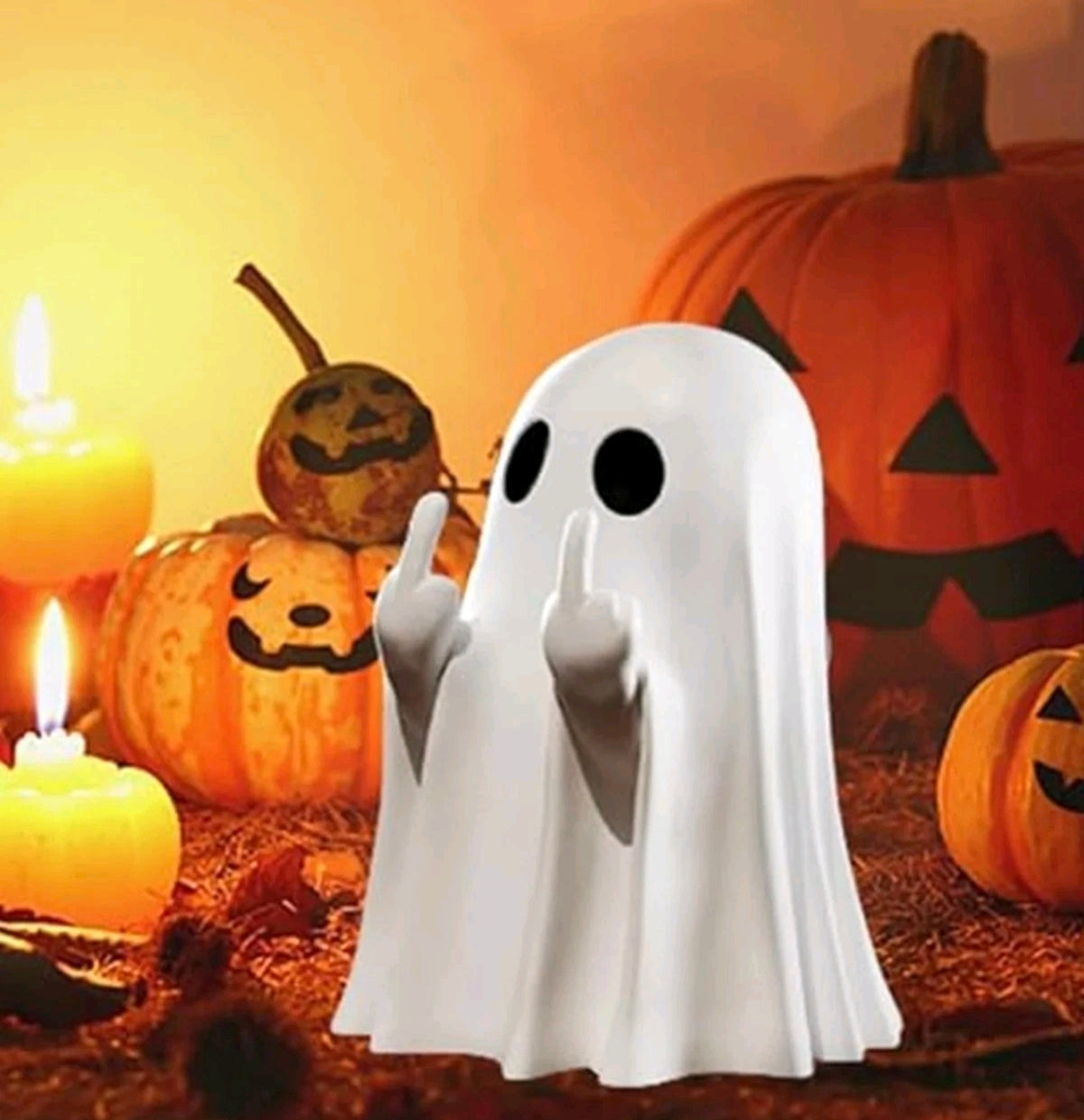 Sweary Ghost Ornament