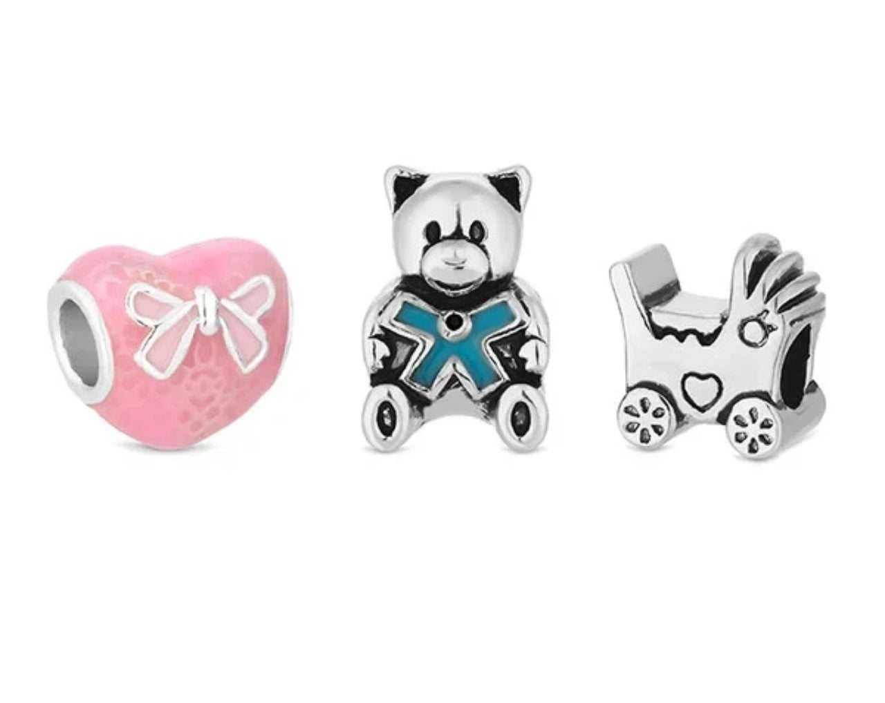 Diamond Style New Baby Charm Bracelet