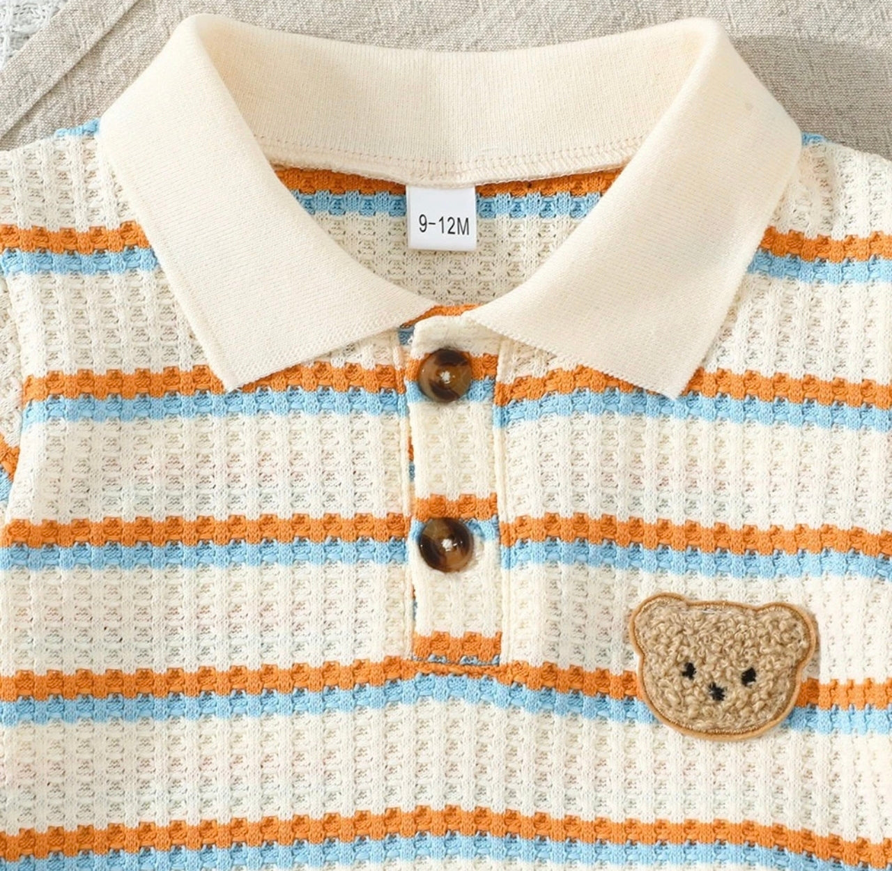 Boys Bear T-shirt & Shorts Set
