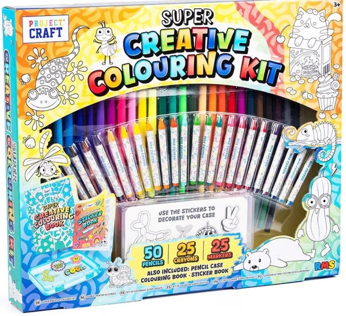 Creative Colouring Art Case