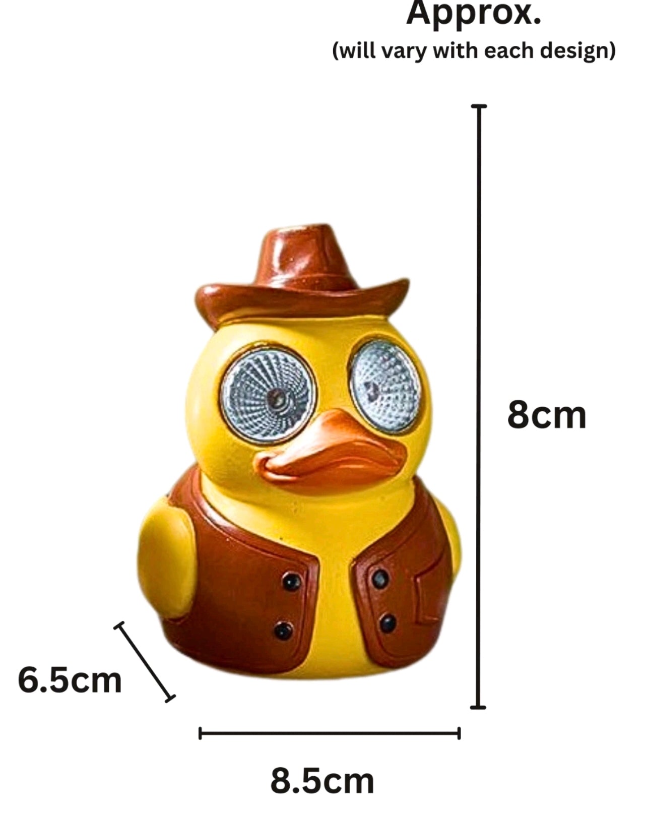 3pc Blinking Eye Duck Statues