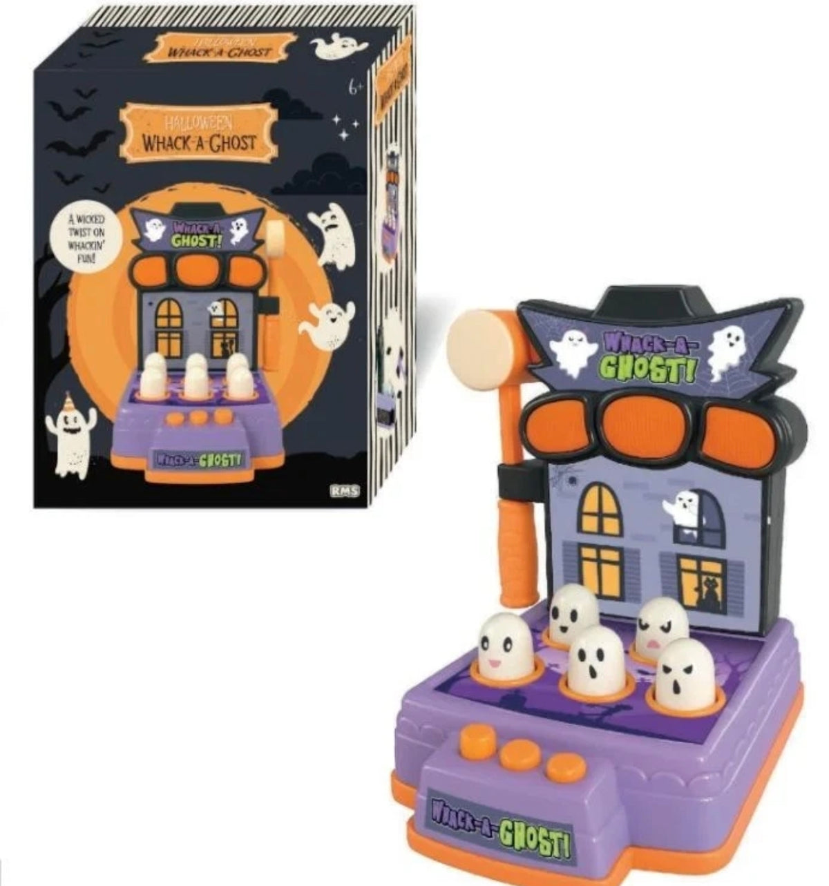 Whack A Ghost Pop-Up Game