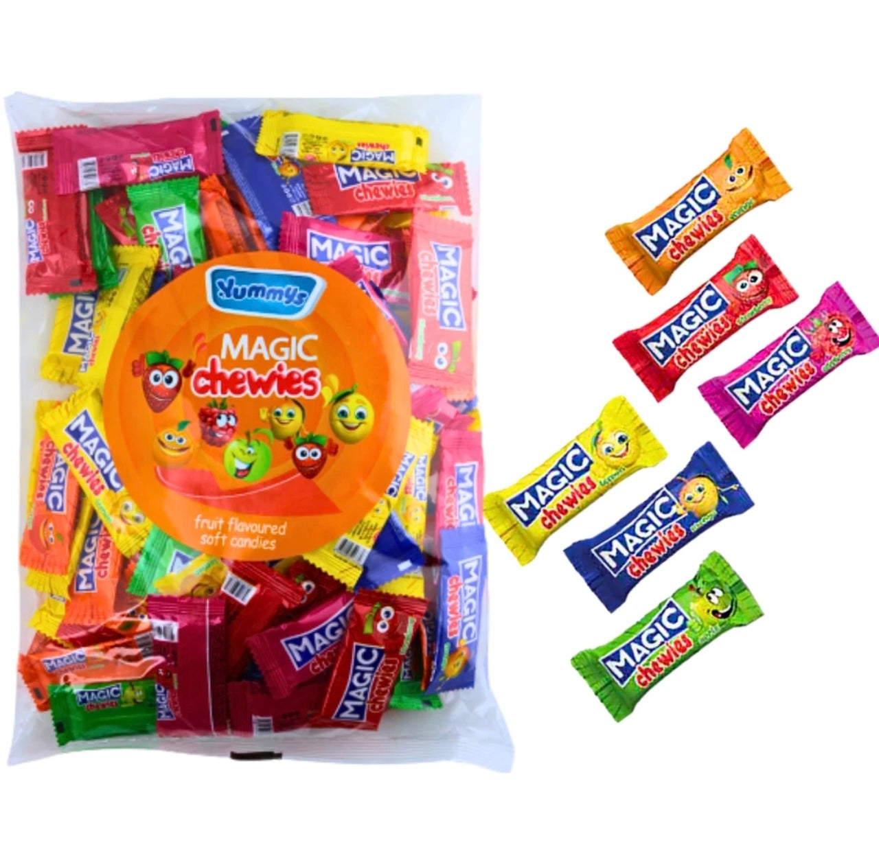 1kg Fruity Magic Chewies