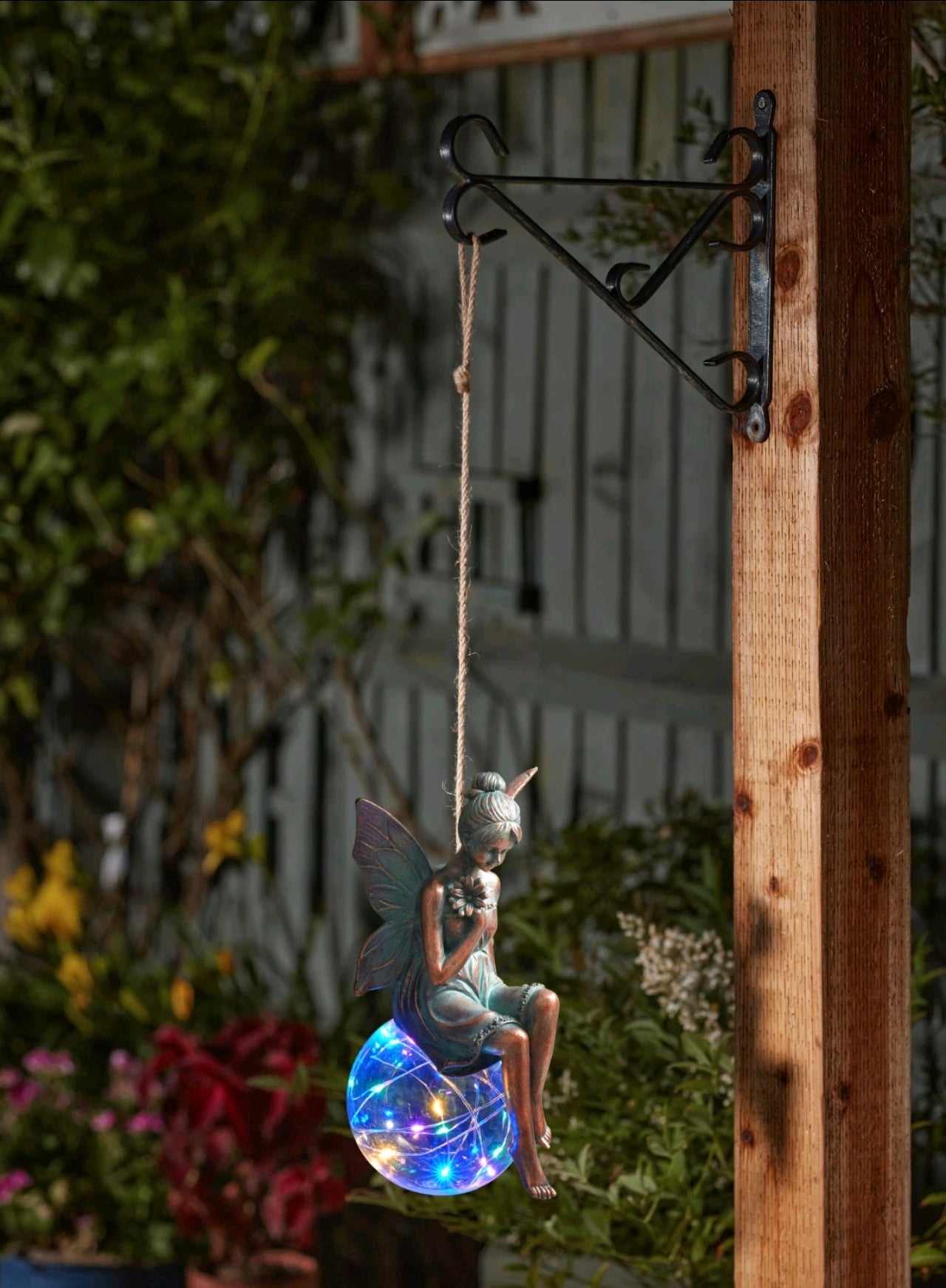 Solar Powered Hanging Fairy Decoration