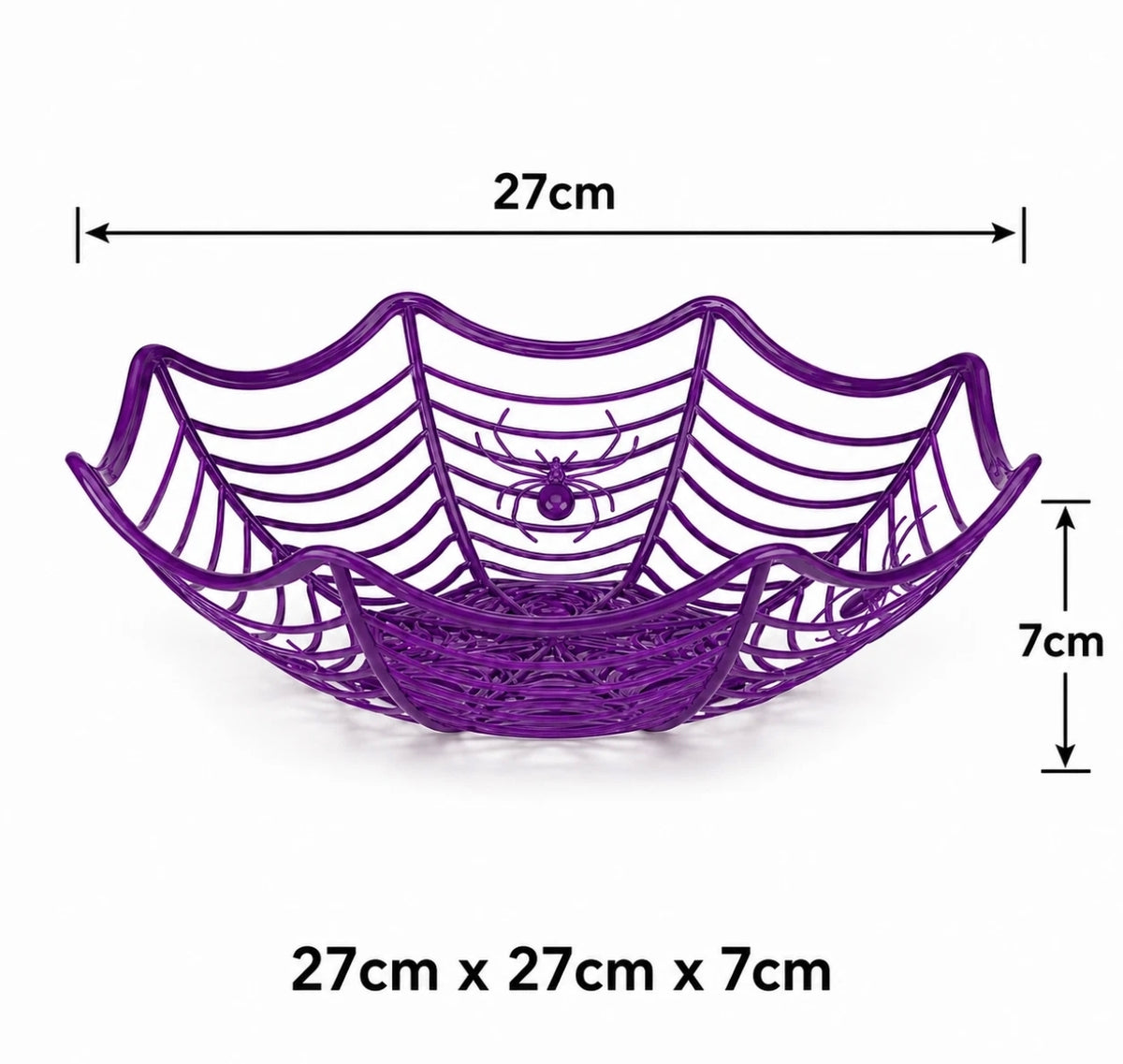 Set Of 3 Spiderweb Serving Bowls