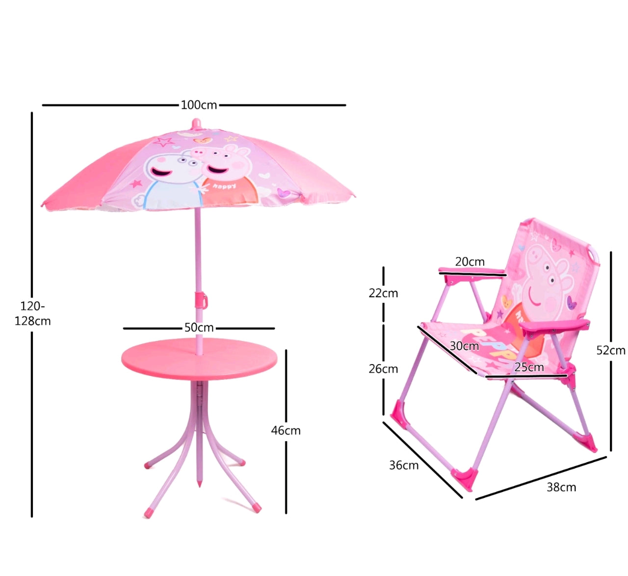 Character Patio Set For Kids