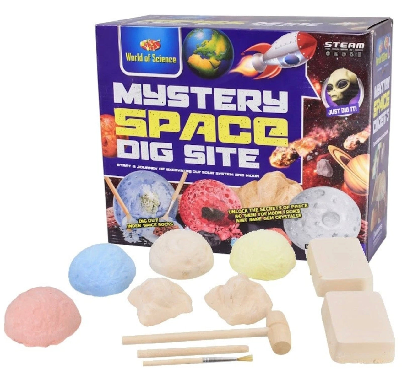 8-in-1 Mystery Space Dig Kit